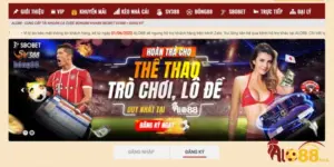 Nhà cái Alo88 - Sảnh game hoàn hảo dành cho cược thủ 94 Giao diện chơi tại nhà cái Alo88